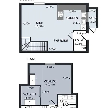 Lejlighed/raekkehus Med Adgang Til Pool. Apartman *